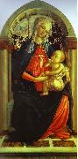 Sandro Botticelli Madonna of the Rosegarden oil on canvas